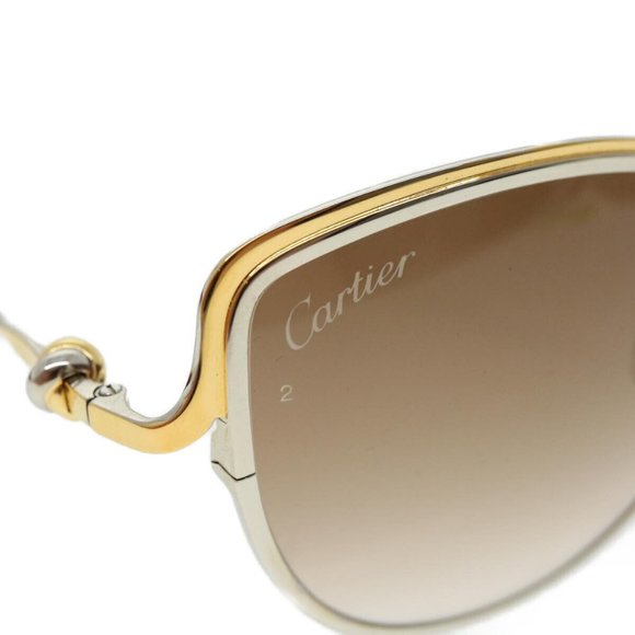 CARTIER Sunglasses Brown - Picture 2 of 9